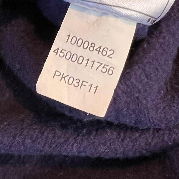 Ariat Women's Navy Blue Hoodie. Skull Button Snap Front, Kangaroo Pouch. Size Sm - Picture 5 of 8